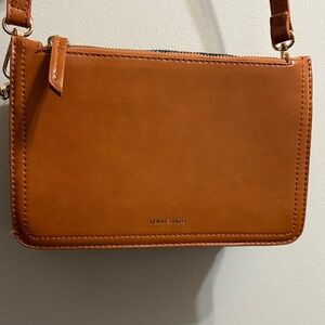 Darling Brown Leather Crossbody Bag